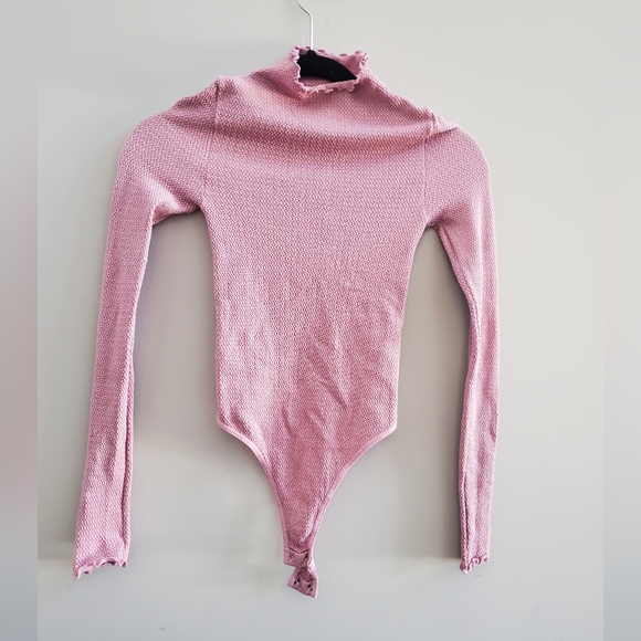 Free people Mara mockneck bodysuit. NWOT. Womens xs/s - Picture 3 of 6